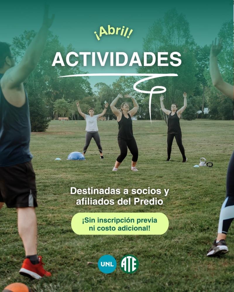 ¡Actividades Abril!